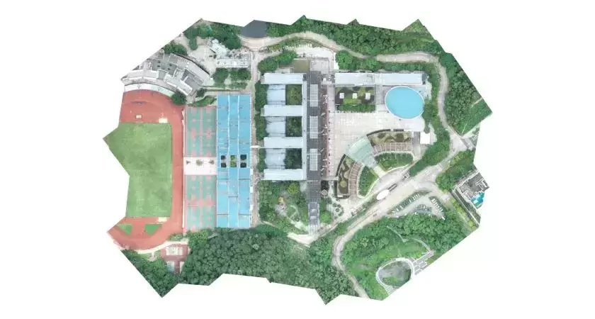 2D fotografická mapa s vysokou přesností